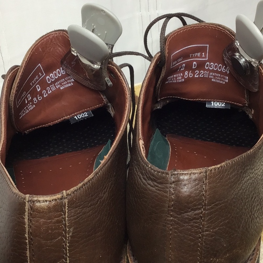 🇺🇸Red Wing Shoes Brown Leather Pebble Finish Lace Up Slip Resistant Sz.12 - Picture 5 of 13